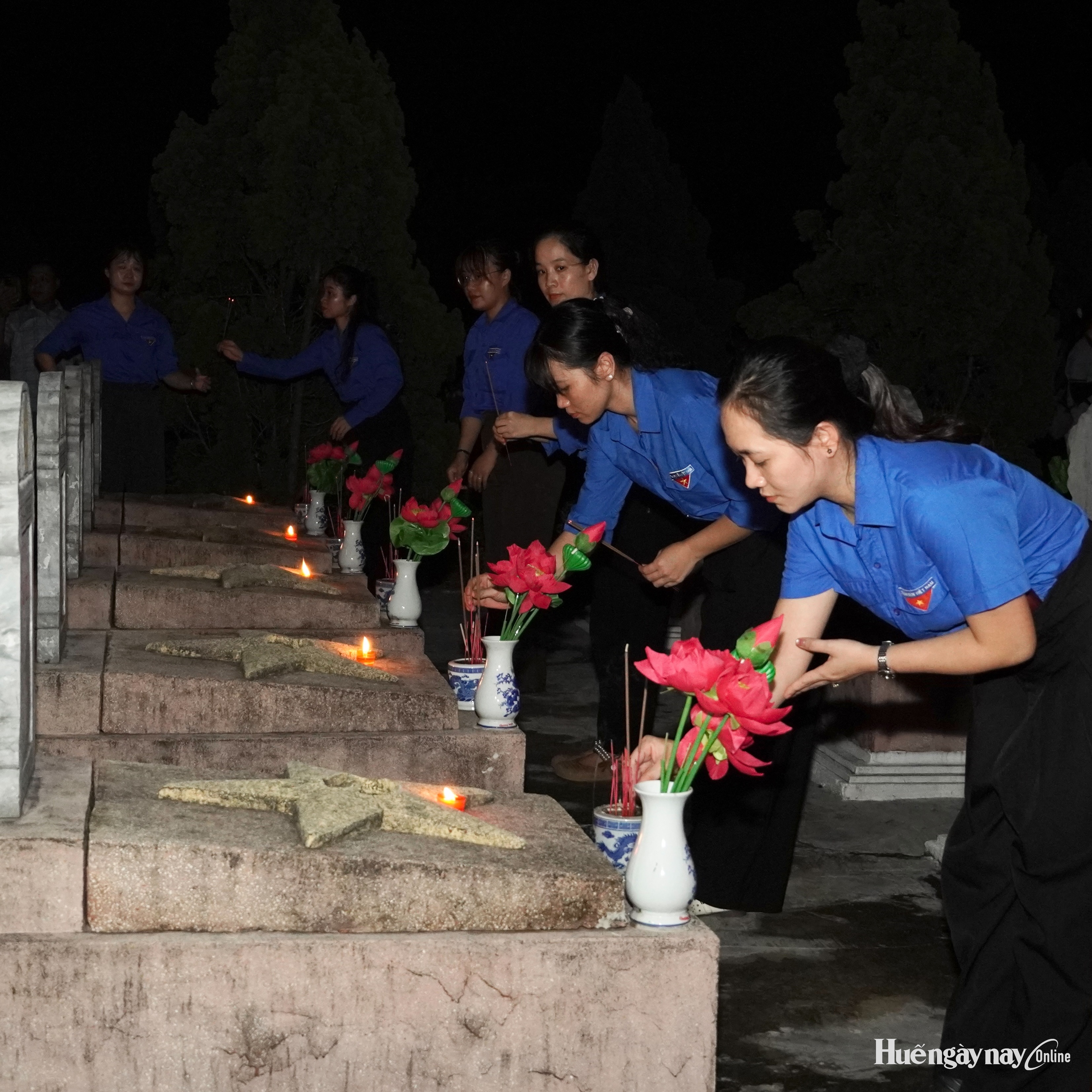 Tuổi trẻ Huế thắp lửa truyền thống, tri ân các Anh hùng liệt sĩ