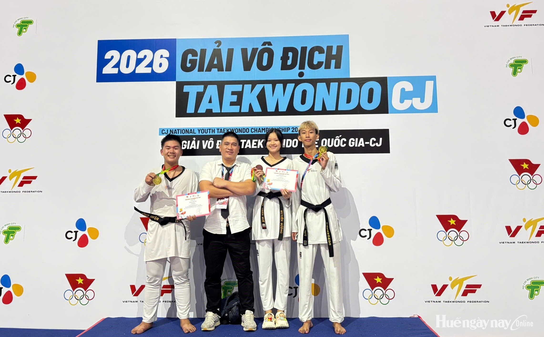Taekwondo Huế ghi dấu ấn tại giải thanh thiếu niên Quốc gia 2026