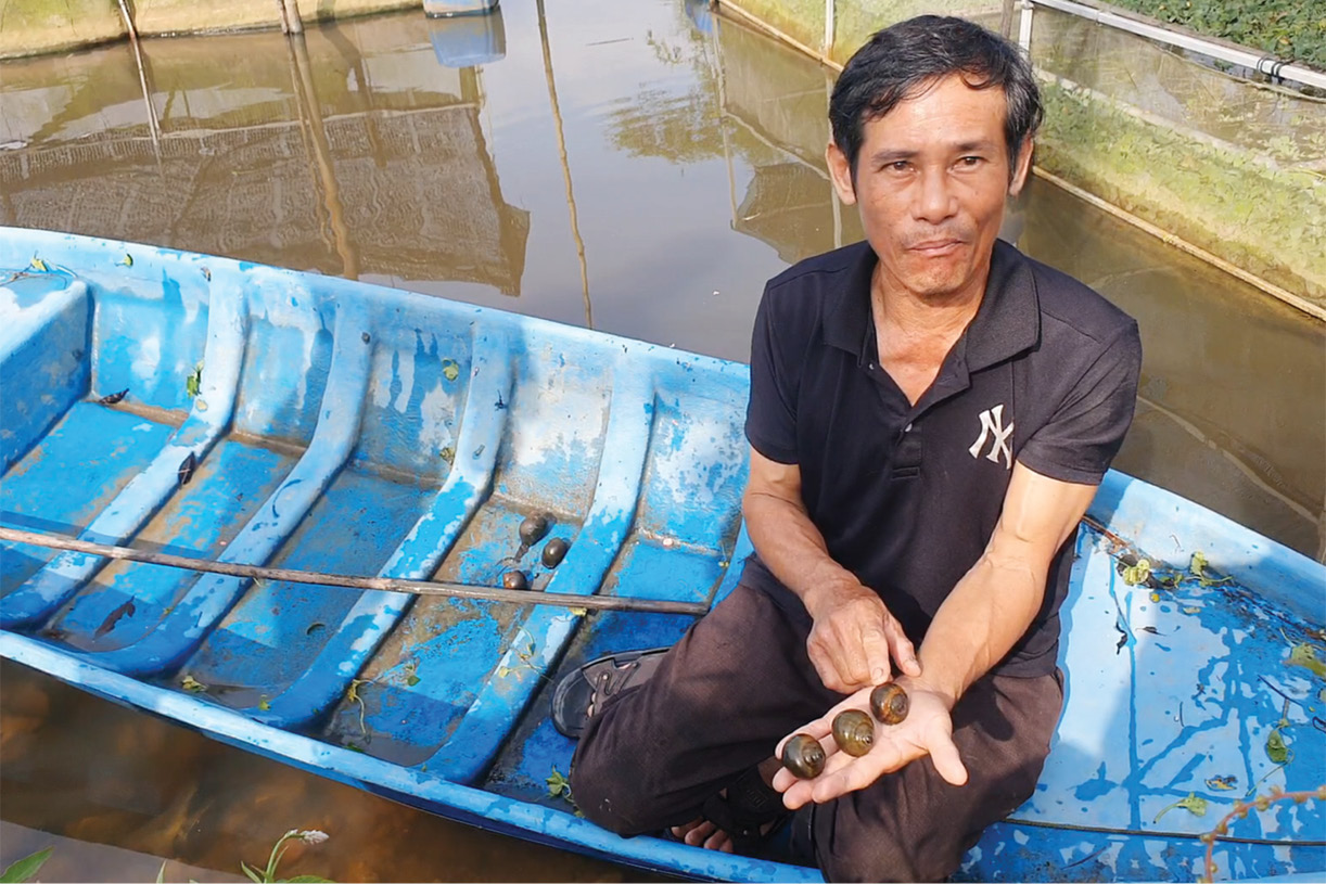 Dễ “làm chơi, ăn thật” với ốc bươu đen