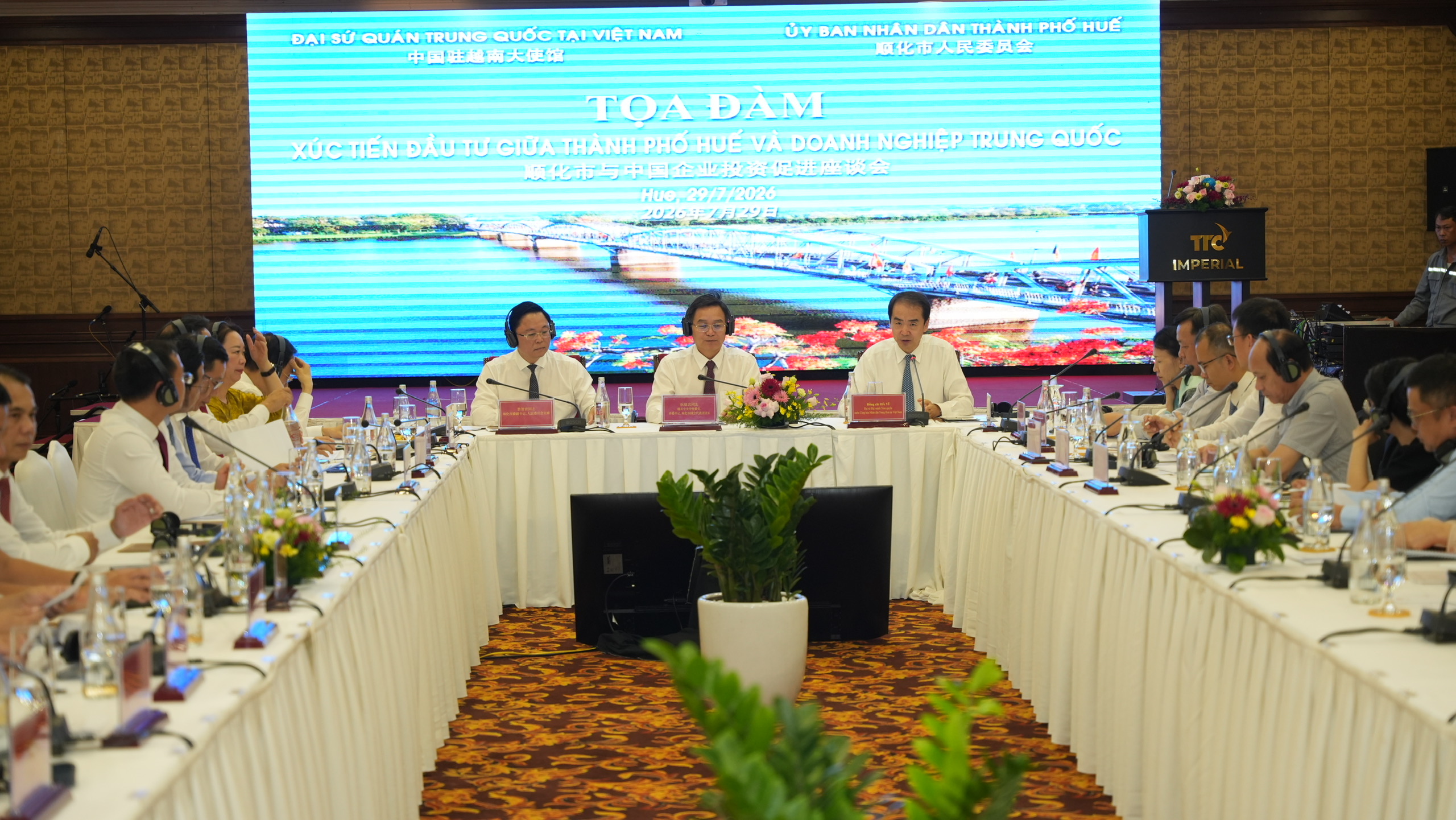 Thúc đẩy làn sóng đầu tư của doanh nghiệp Trung Quốc vào Huế
