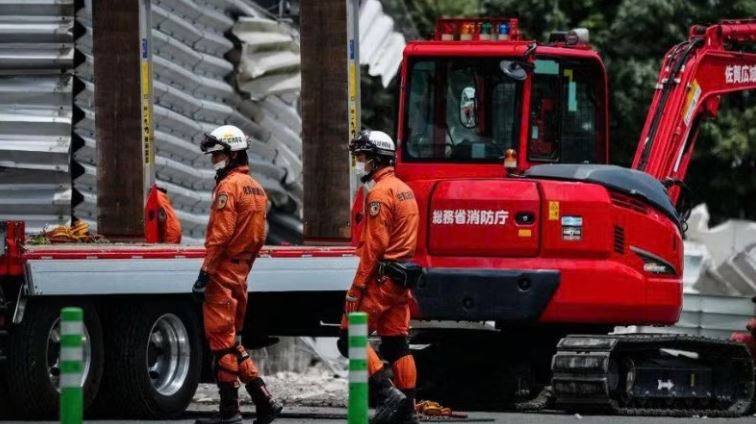 Nhật Bản triển khai tìm kiếm cứu nạn sau động đất