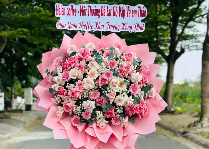 Hoa khai trương và hoa viếng đám tang Đồng hành cùng những dấu mốc quan trọng