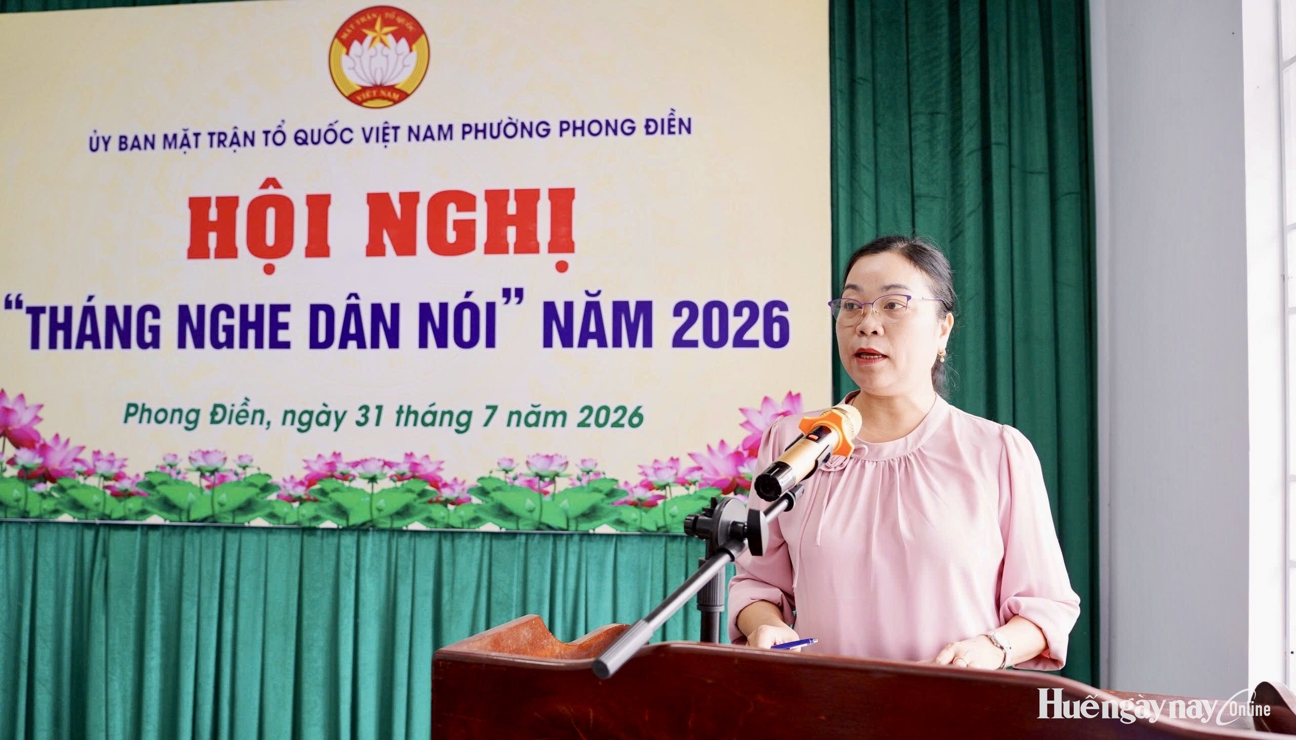 Phong Điền tổ chức hội nghị “Tháng nghe dân nói”