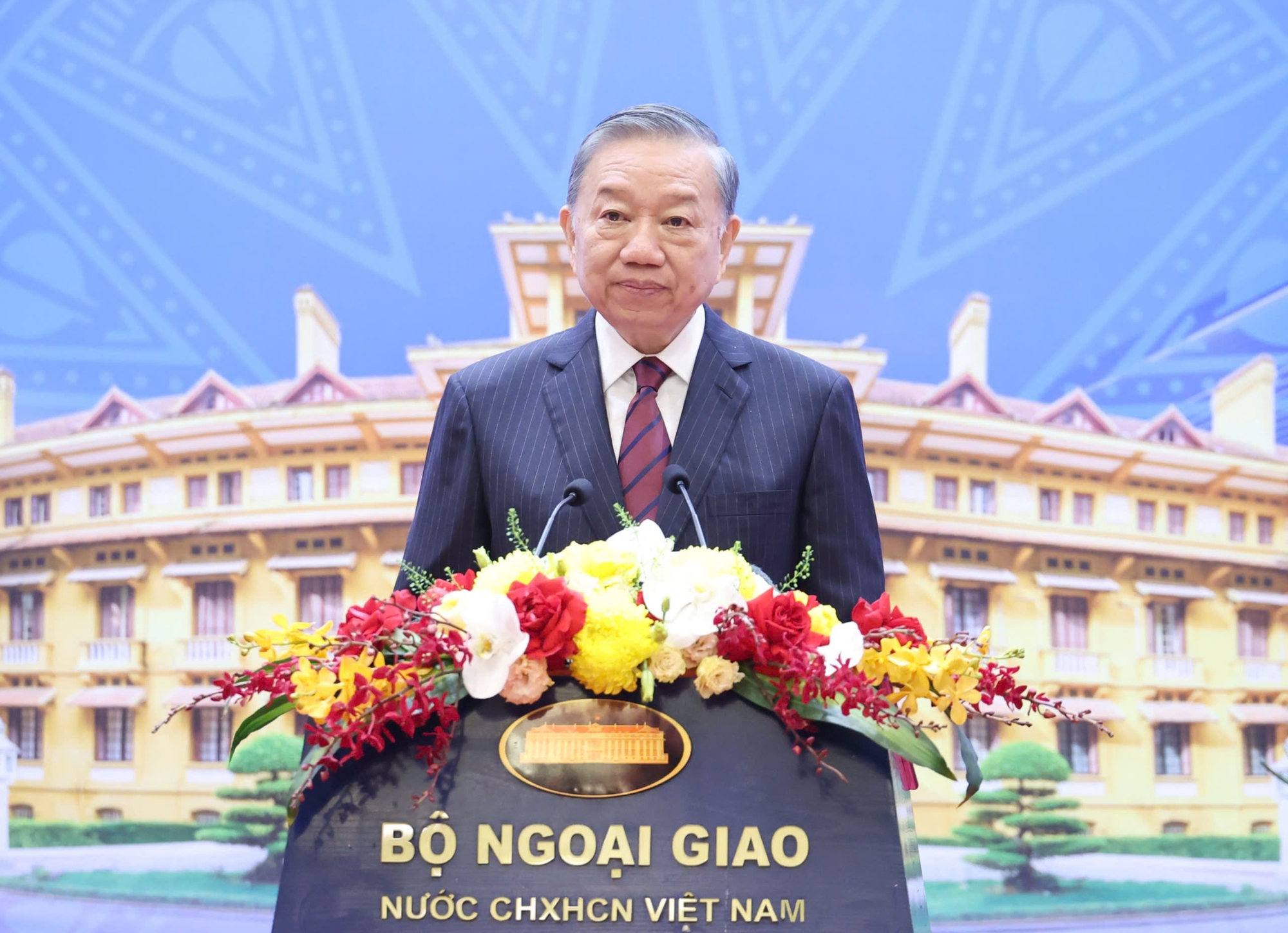 Tổng Bí thư, Chủ tịch nước Tô Lâm Ngoại giao khoa học công nghệ phải trở thành nhiệm vụ thường xuyên