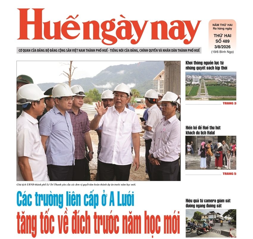 Mời đón đọc Huế ngày nay số 489, ngày 3 8