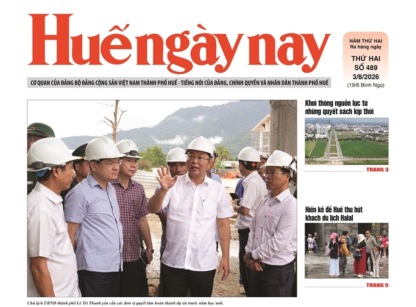 Mời đón đọc Huế ngày nay số 489, ngày 3 8