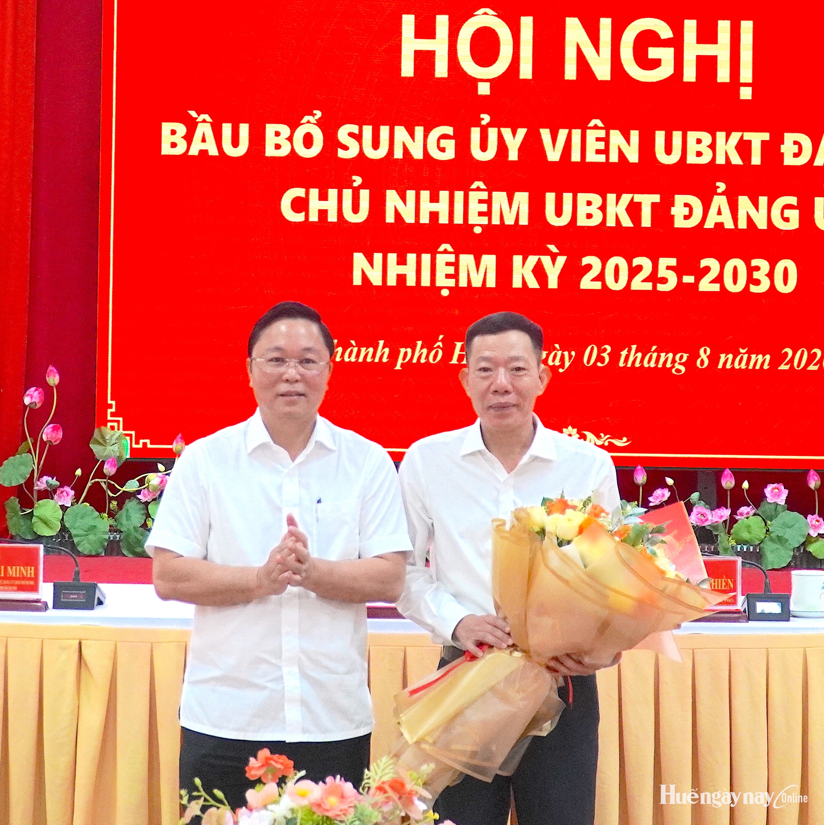 Đảng ủy UBND thành phố Huế kiện toàn nhân sự nhiệm kỳ 2025 - 2030