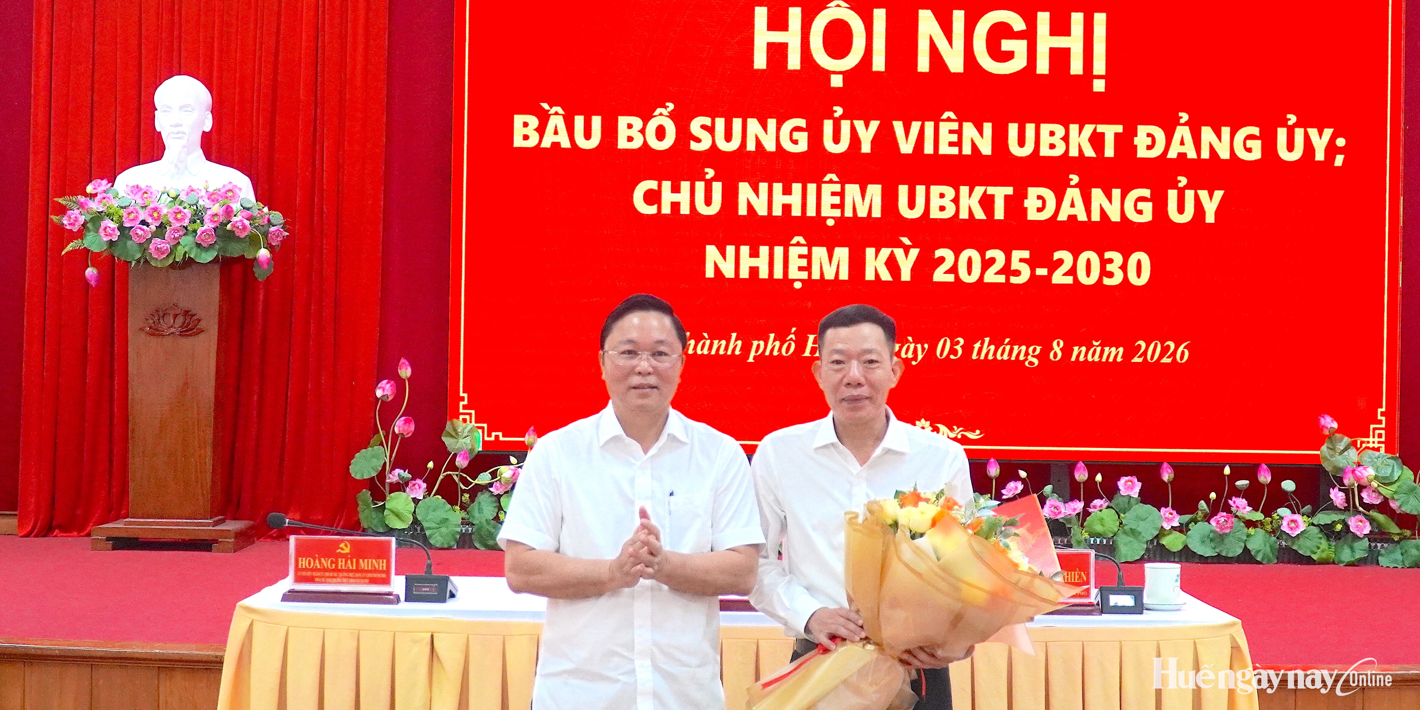 Đảng ủy UBND thành phố Huế kiện toàn nhân sự nhiệm kỳ 2025 - 2030