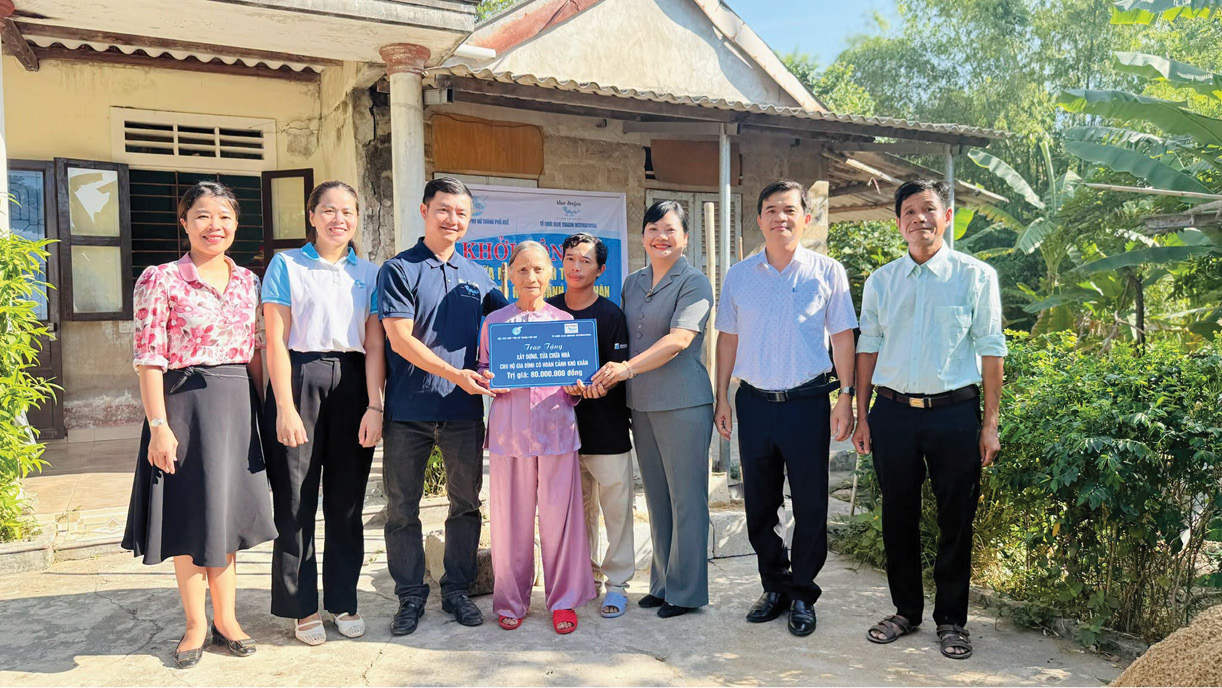 Chung tay xây mái ấm