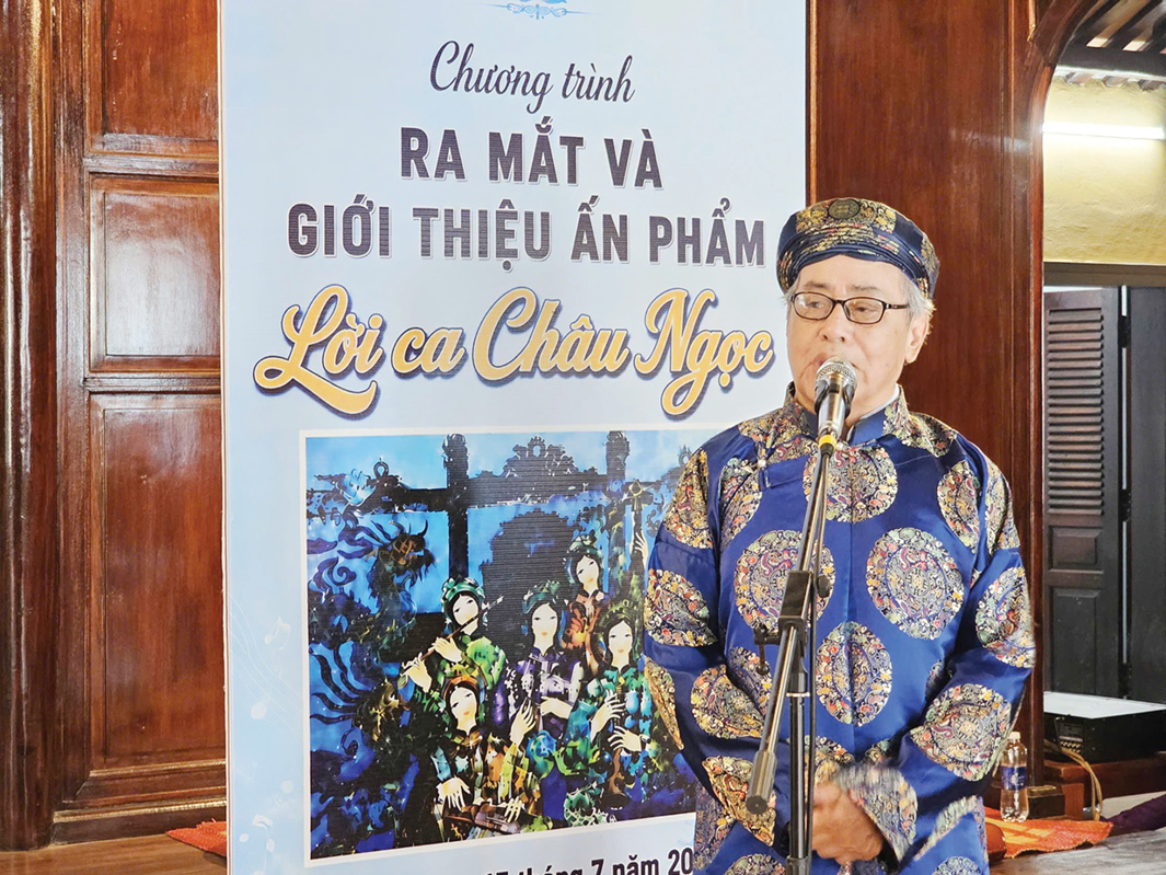 Giữ hồn ca Huế bằng “Lời ca châu ngọc”