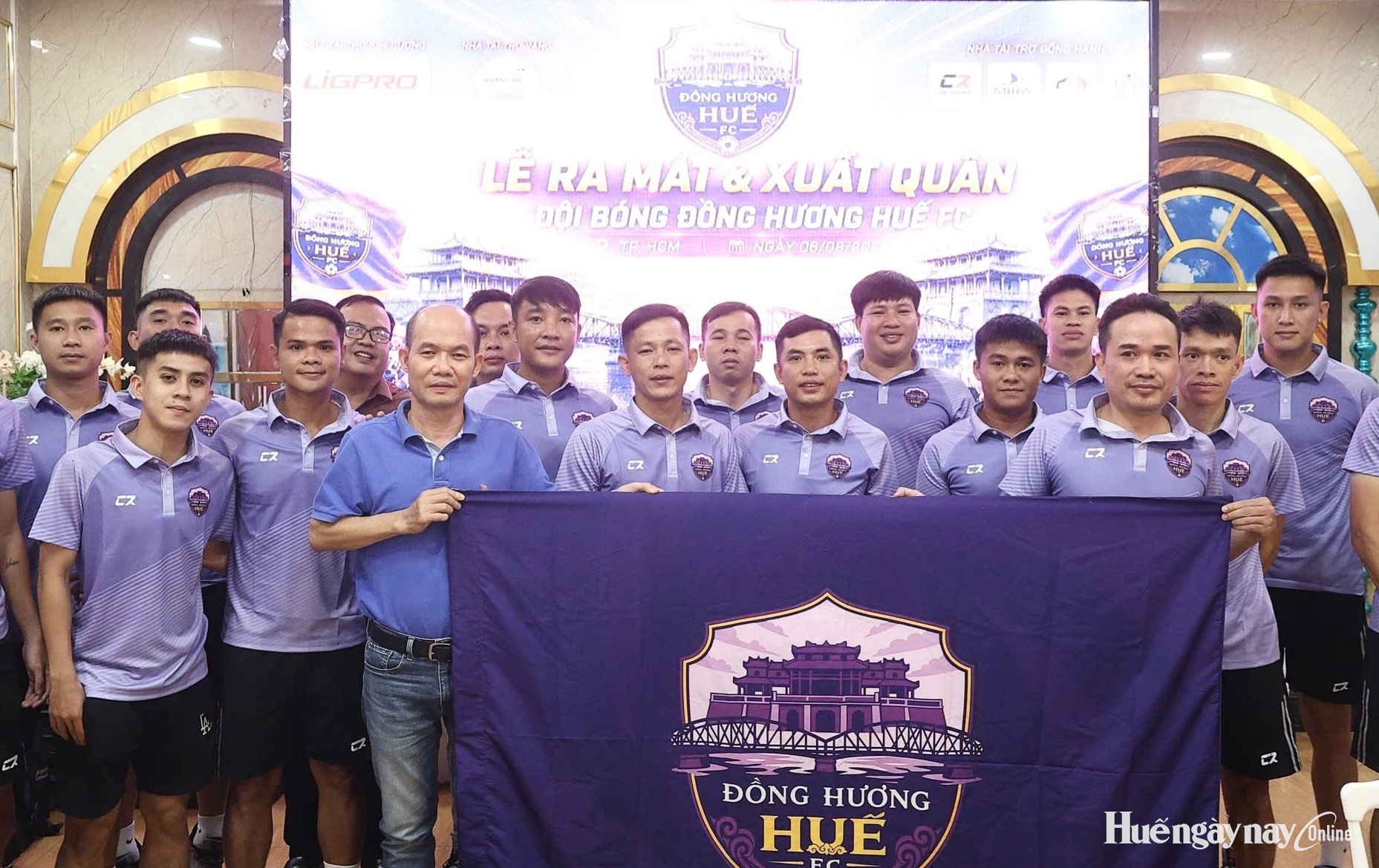 Ra mắt Đội bóng đá đồng hương Huế tại thành phố Hồ Chí Minh