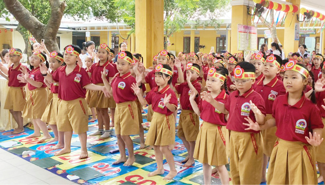 Sắp xếp trường học Phù hợp với điều kiện thực tiễn
