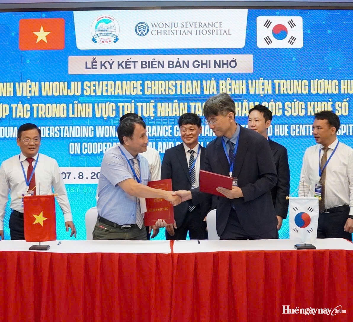 Thúc đẩy hợp tác Việt Nam - Hàn Quốc trong y tế số và trí tuệ nhân tạo