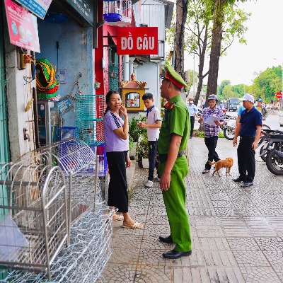 Thanh Thủy Ra quân siết chặt quản lý trật tự đô thị, trật tự công cộng