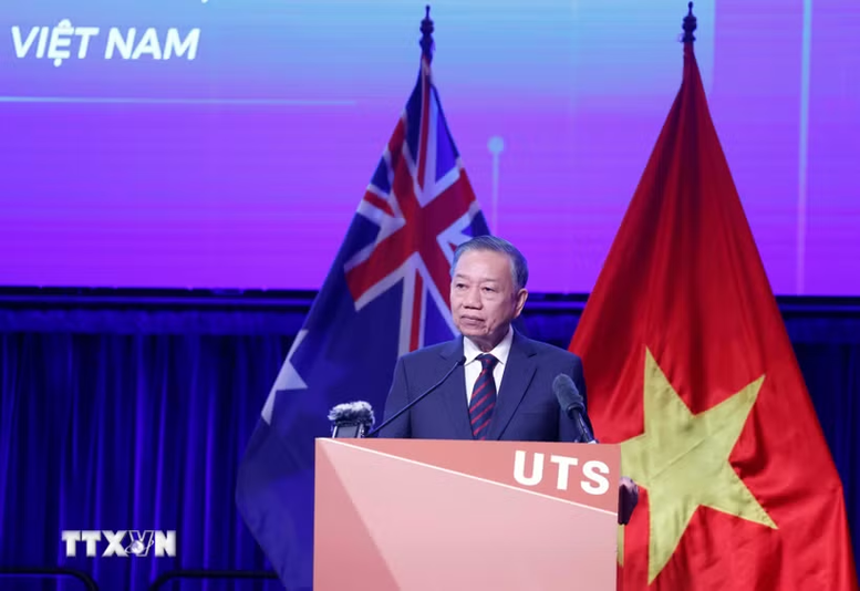 Tổng Bí thư, Chủ tịch nước Tô Lâm Việt Nam, Australia xây dựng, triển khai chiến lược kết nối khoa học công nghệ và đổi mới sáng tạo tầm nhìn dài hạn