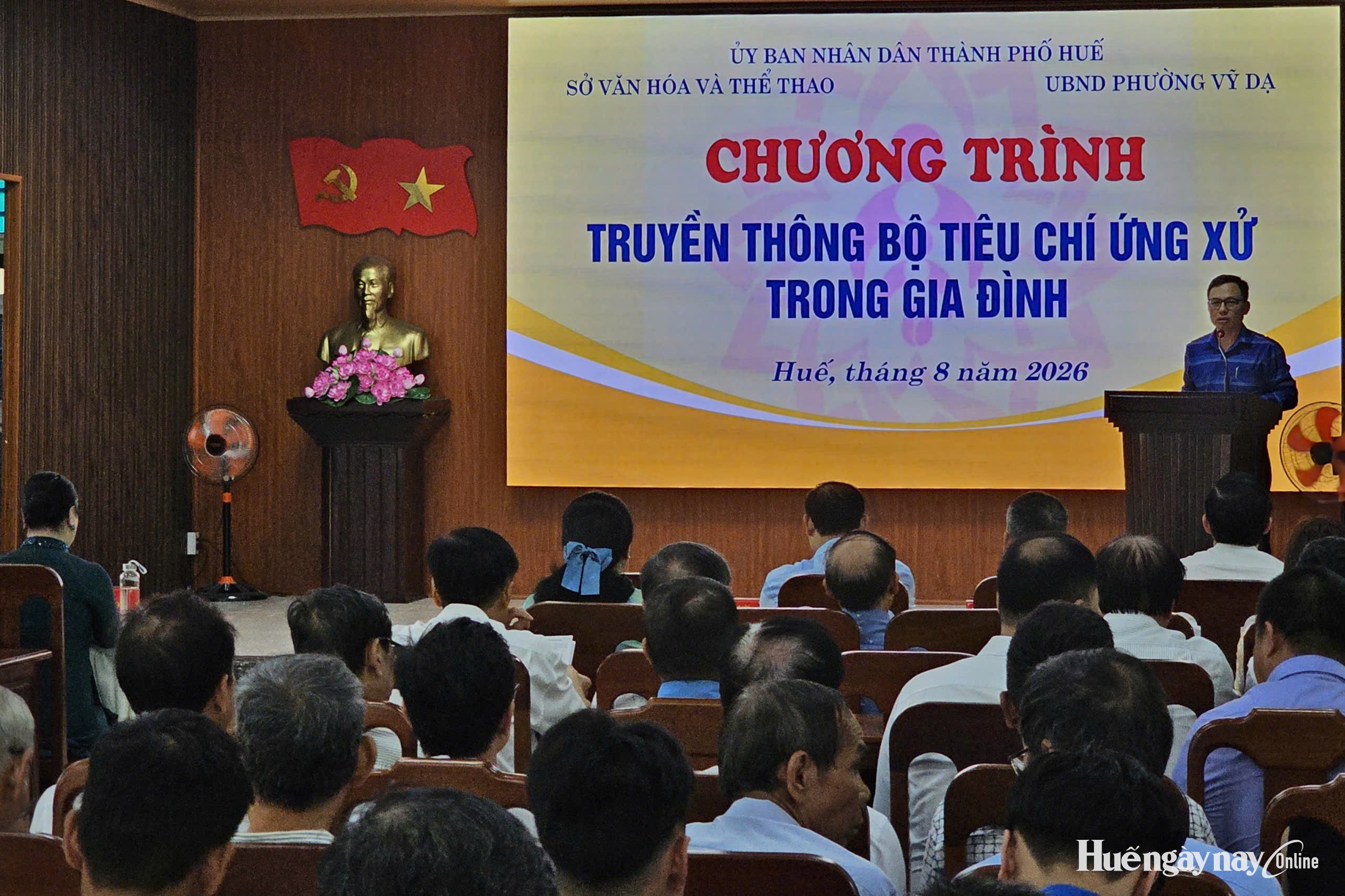 Truyền thông Bộ tiêu chí ứng xử trong gia đình tại phường Vỹ Dạ
