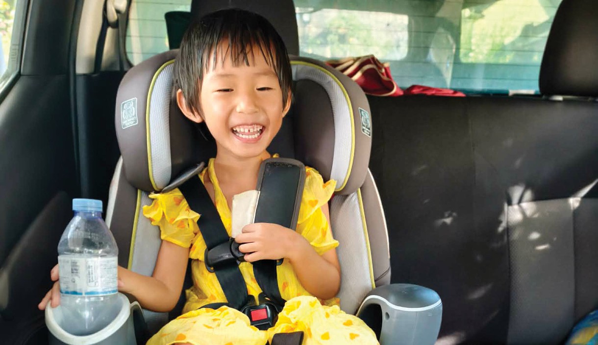 Ghế an toàn cho trẻ em - Sự an tâm trên mỗi hành trình