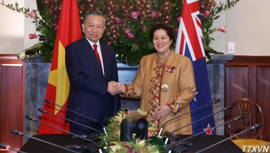 Tổng Bí thư, Chủ tịch nước Tô Lâm hội kiến với Toàn quyền New Zealand Dame Cindy Kiro