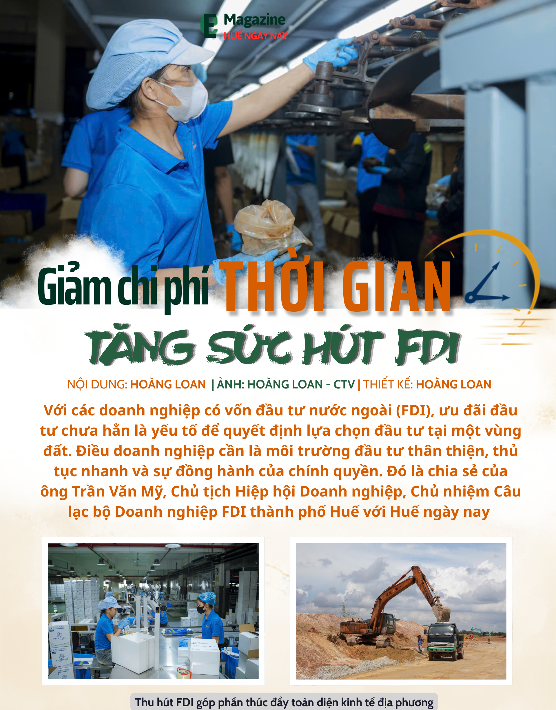 Giảm chi phí thời gian, tăng sức hút FDI