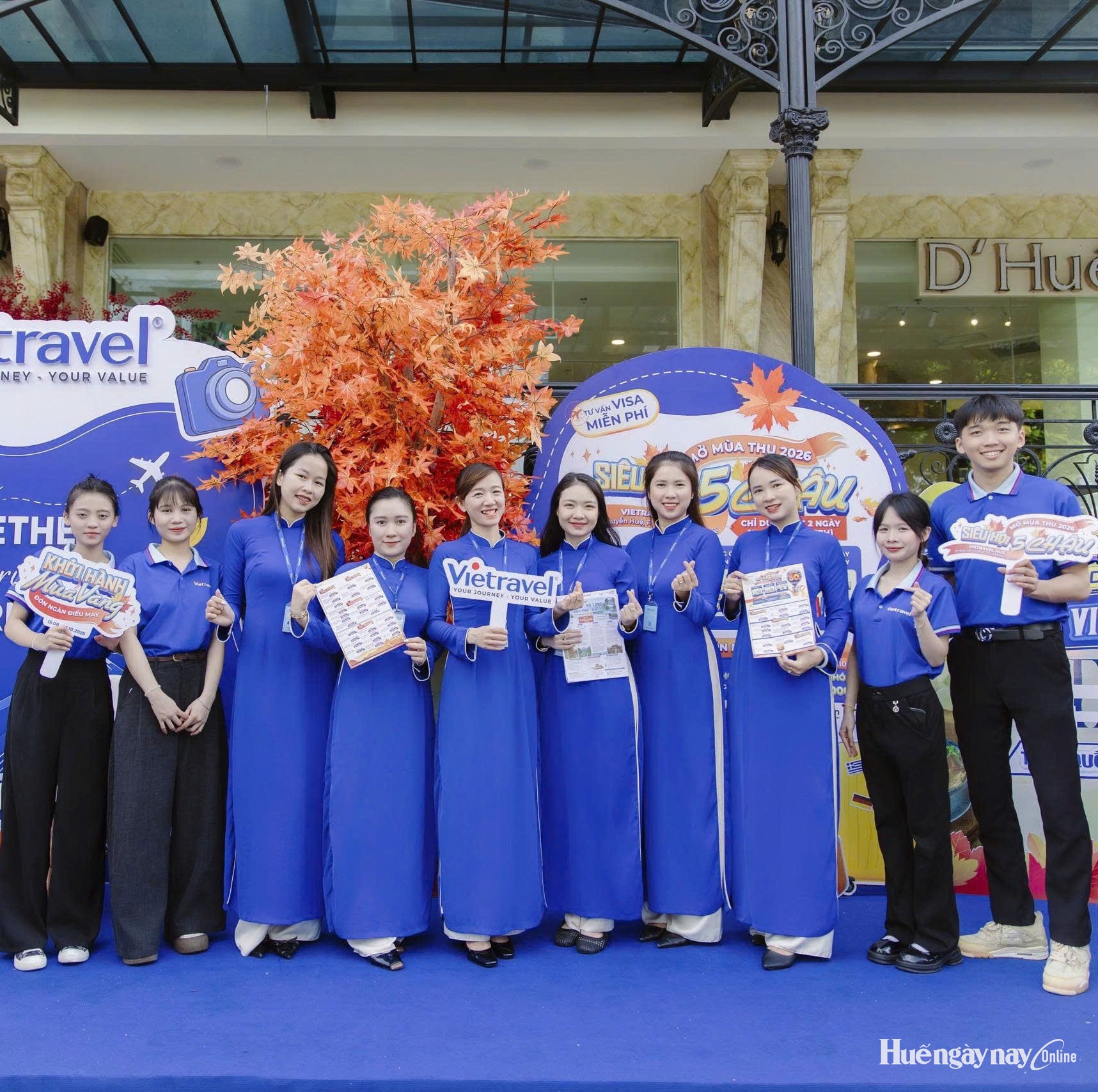 Vietravel Huế ra mắt chương trình mùa thu với đa dạng hành trình