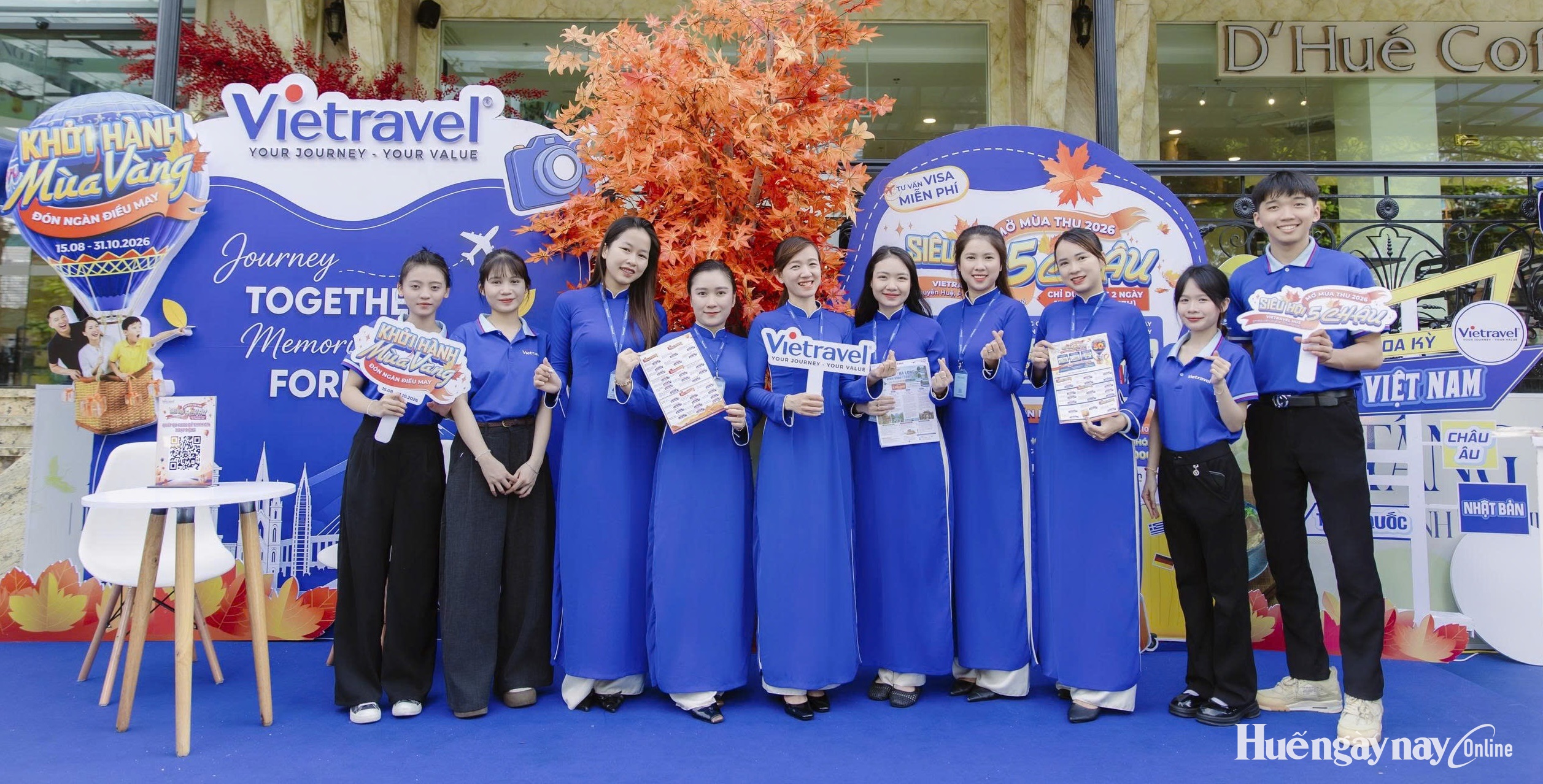 Vietravel Huế ra mắt chương trình mùa thu với đa dạng hành trình