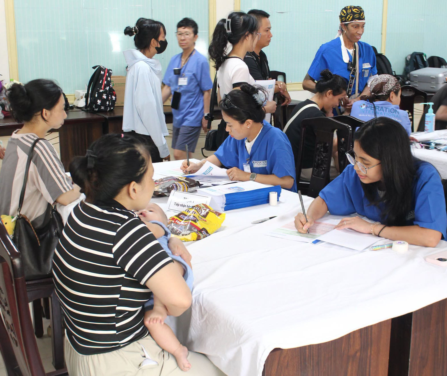Gần 50 bệnh nhân được phẫu thuật khe hở môi - vòm miệng