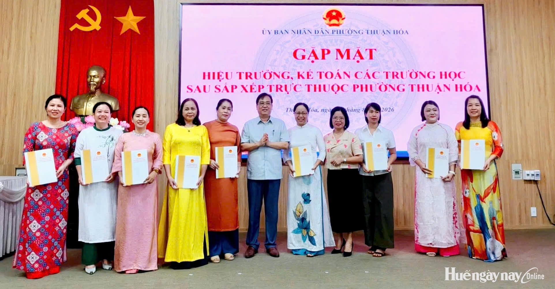 Phường Thuận Hóa Tháo gỡ vướng mắc, ổn định hoạt động trường học sau sắp xếp