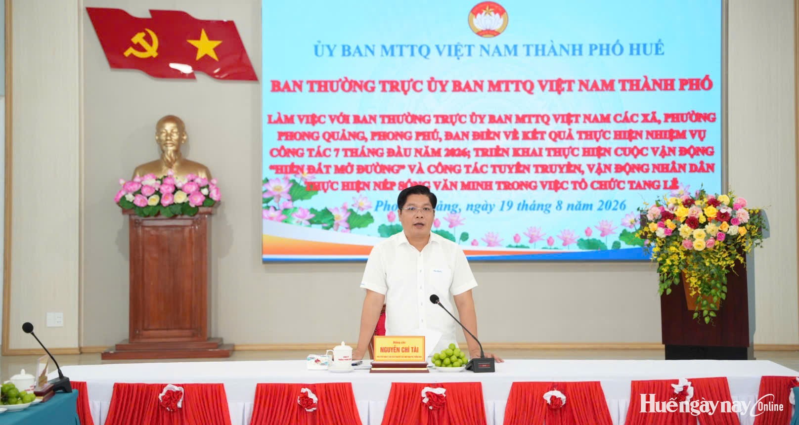 Đẩy mạnh cuộc vận động Hiến đất mở đường và xây dựng nếp sống văn minh tang lễ