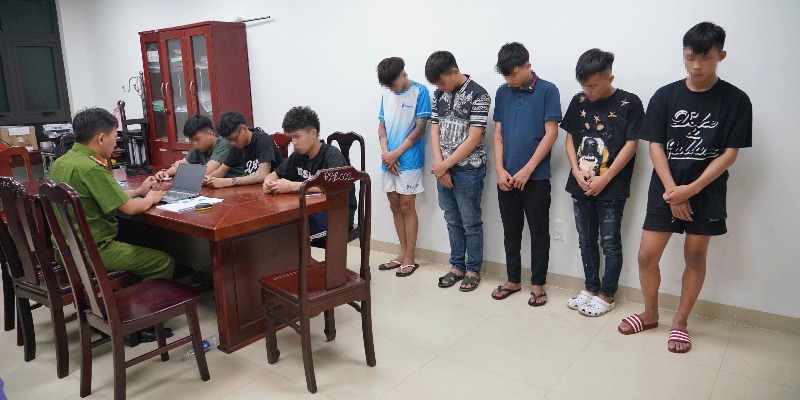 Làm rõ nhóm thanh thiếu niên gây rối trật tự công cộng