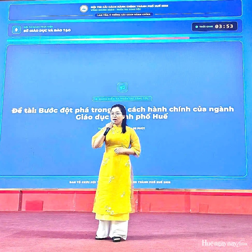 Sở Khoa học và Công nghệ cùng phường Mỹ Thượng giành giải Nhất hội thi Cải cách hành chính