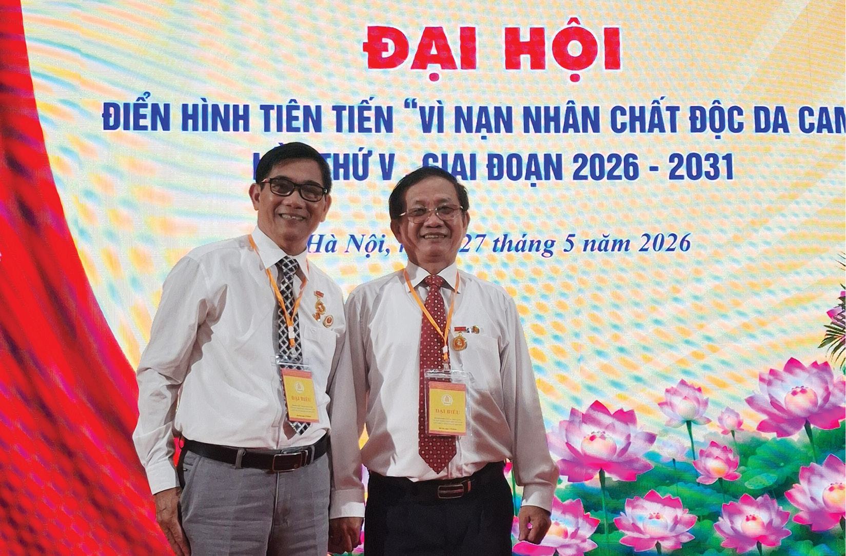 Trao yêu thương đến nạn nhân da cam