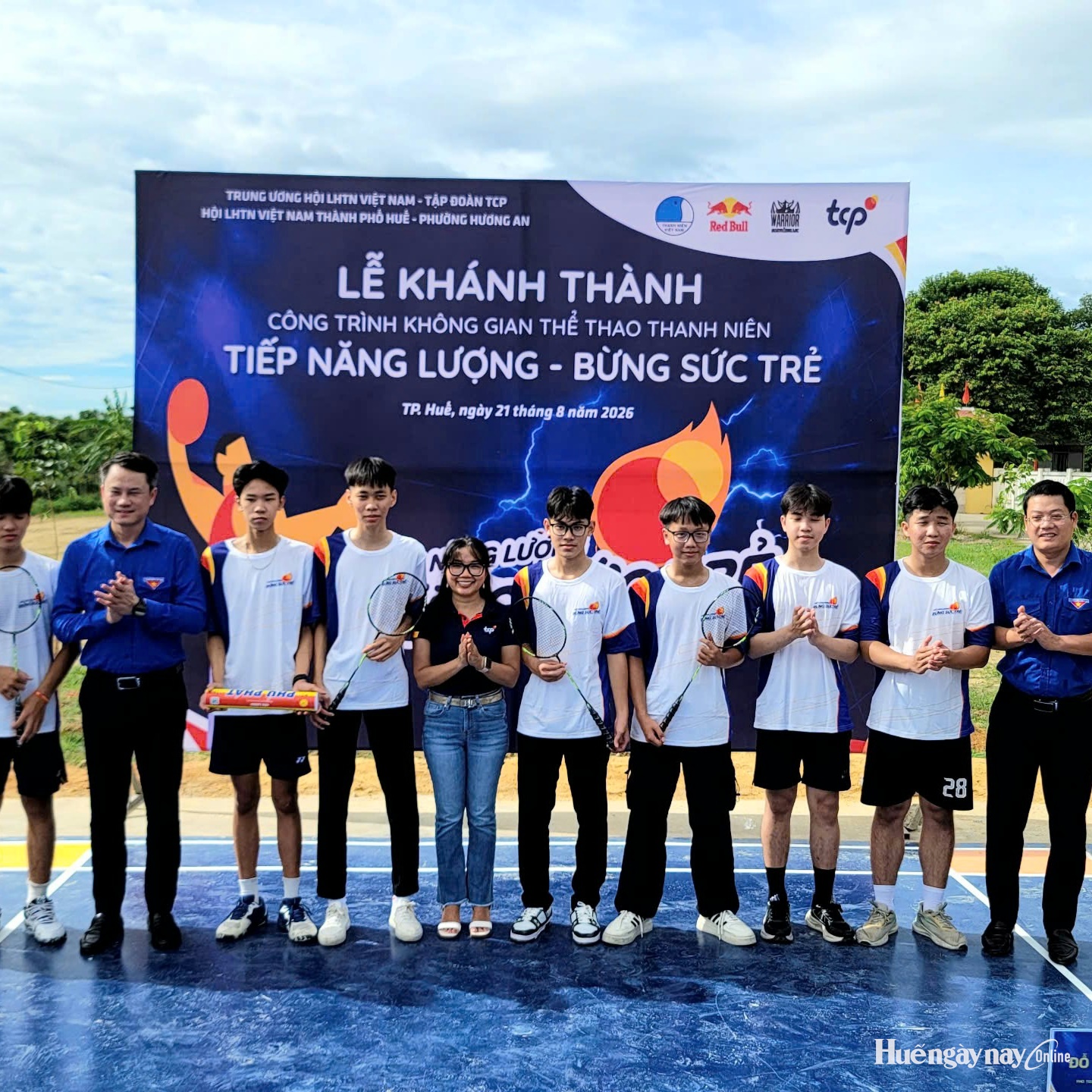 Phường Hương An Khánh thành Không gian thể thao thanh niên - Tiếp năng lượng, Bừng sức trẻ