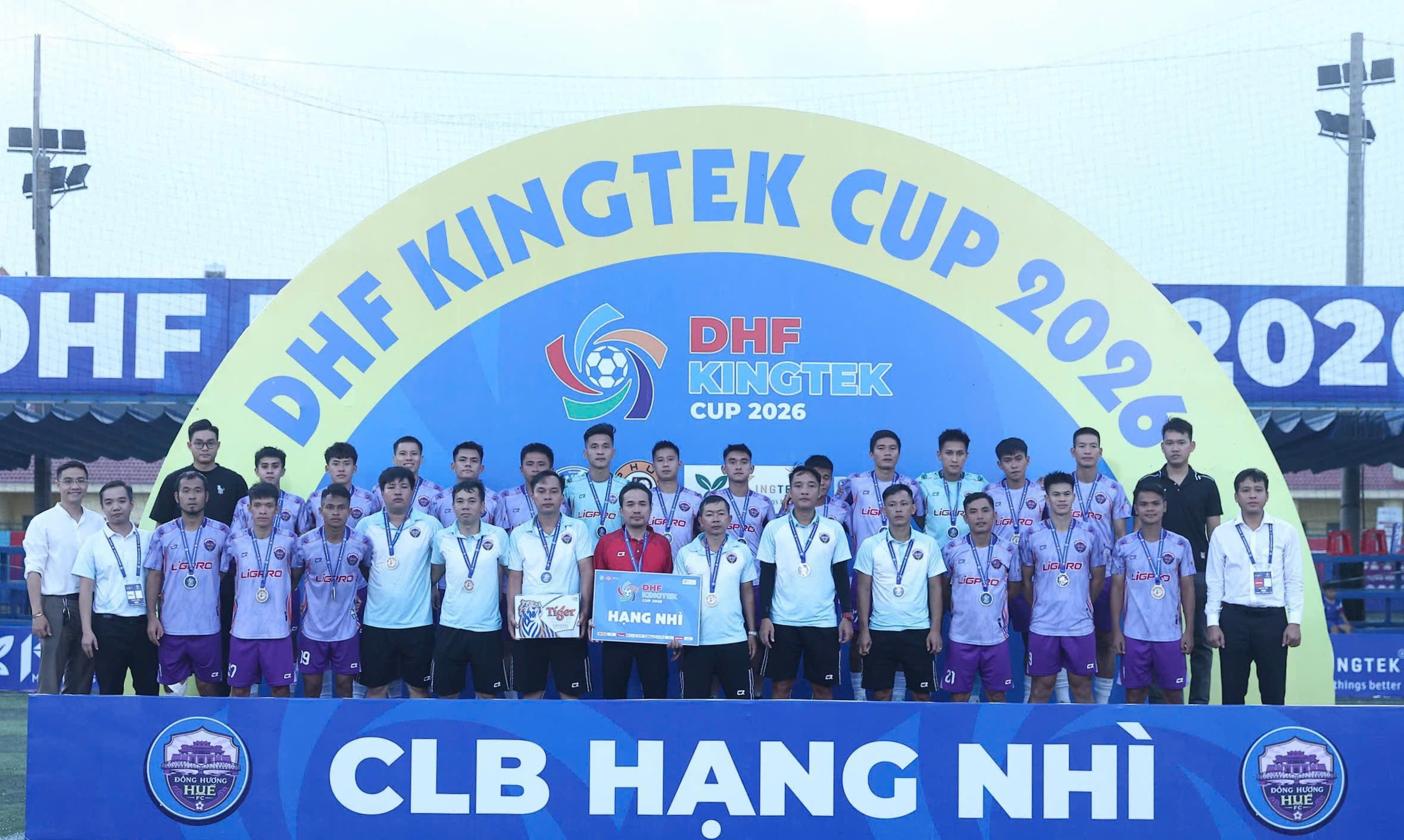 Huế giành ngôi Á quân ở lần đầu tham dự Giải bóng đá đồng hương toàn quốc