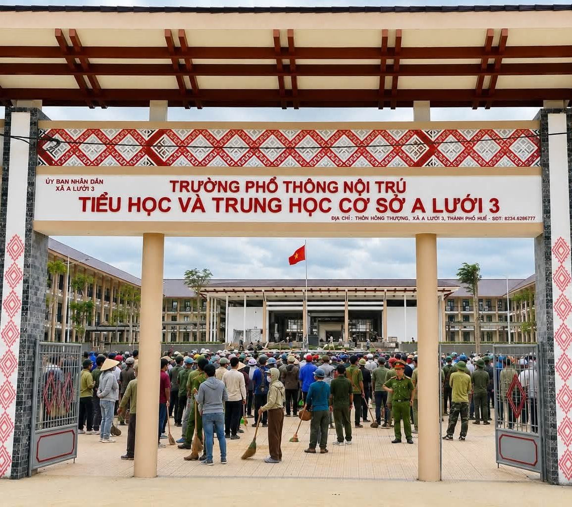 Sẵn sàng đón học sinh tại hai trường phổ thông nội trú liên cấp