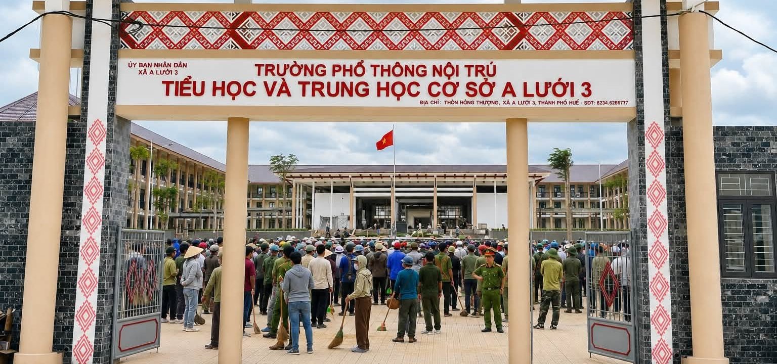 Sẵn sàng đón học sinh tại hai trường phổ thông nội trú liên cấp