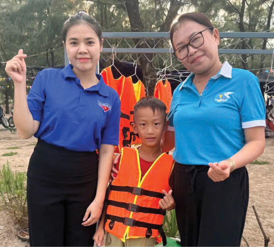 “Điểm mượn áo phao miễn phí” giúp phòng, chống đuối nước