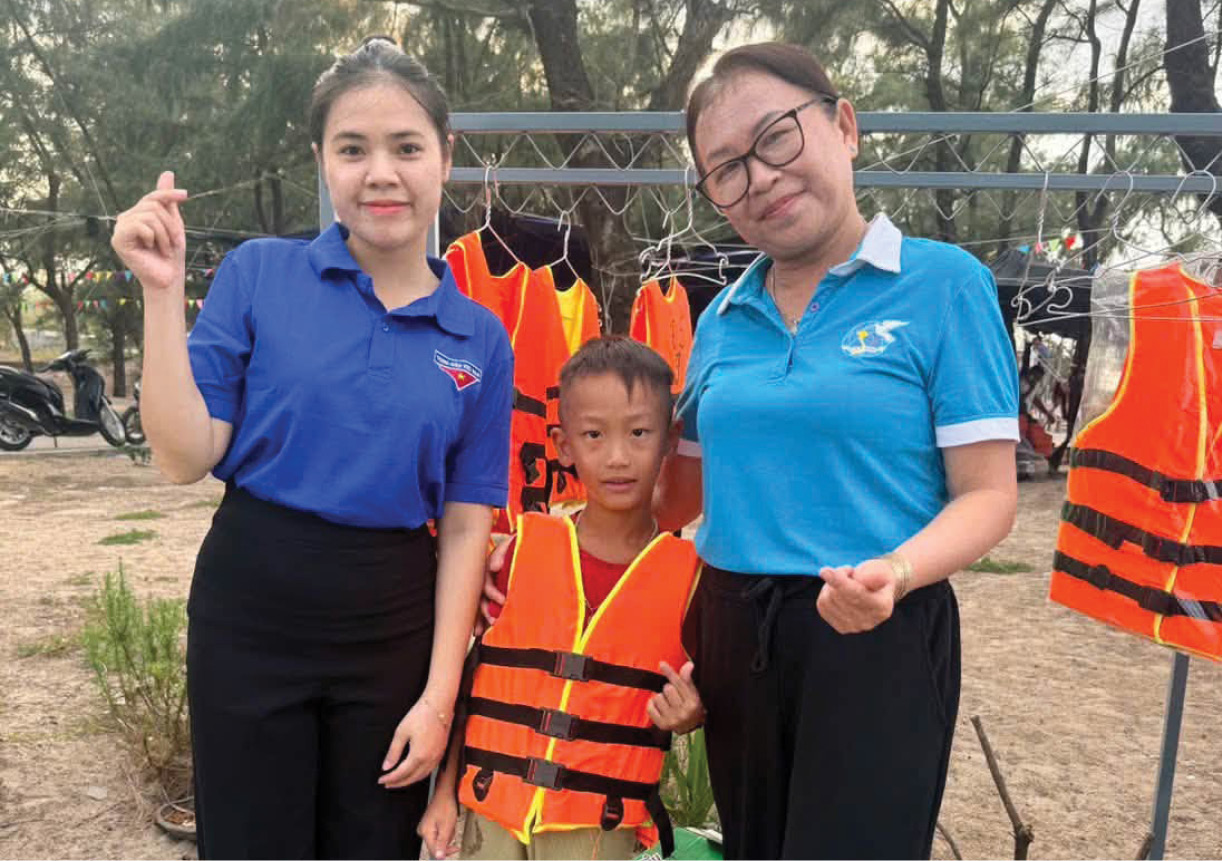 “Điểm mượn áo phao miễn phí” giúp phòng, chống đuối nước