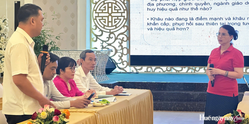 Hơn 3,74 tỷ đồng hỗ trợ trường học khắc phục hậu quả mưa lũ