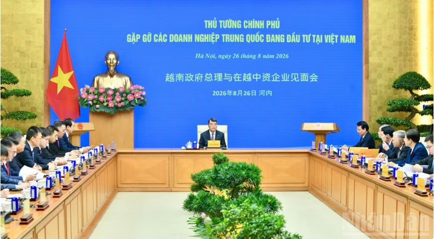 Mong các doanh nghiệp Trung Quốc xác định Việt Nam là địa bàn đầu tư, sản xuất, kinh doanh lâu dài