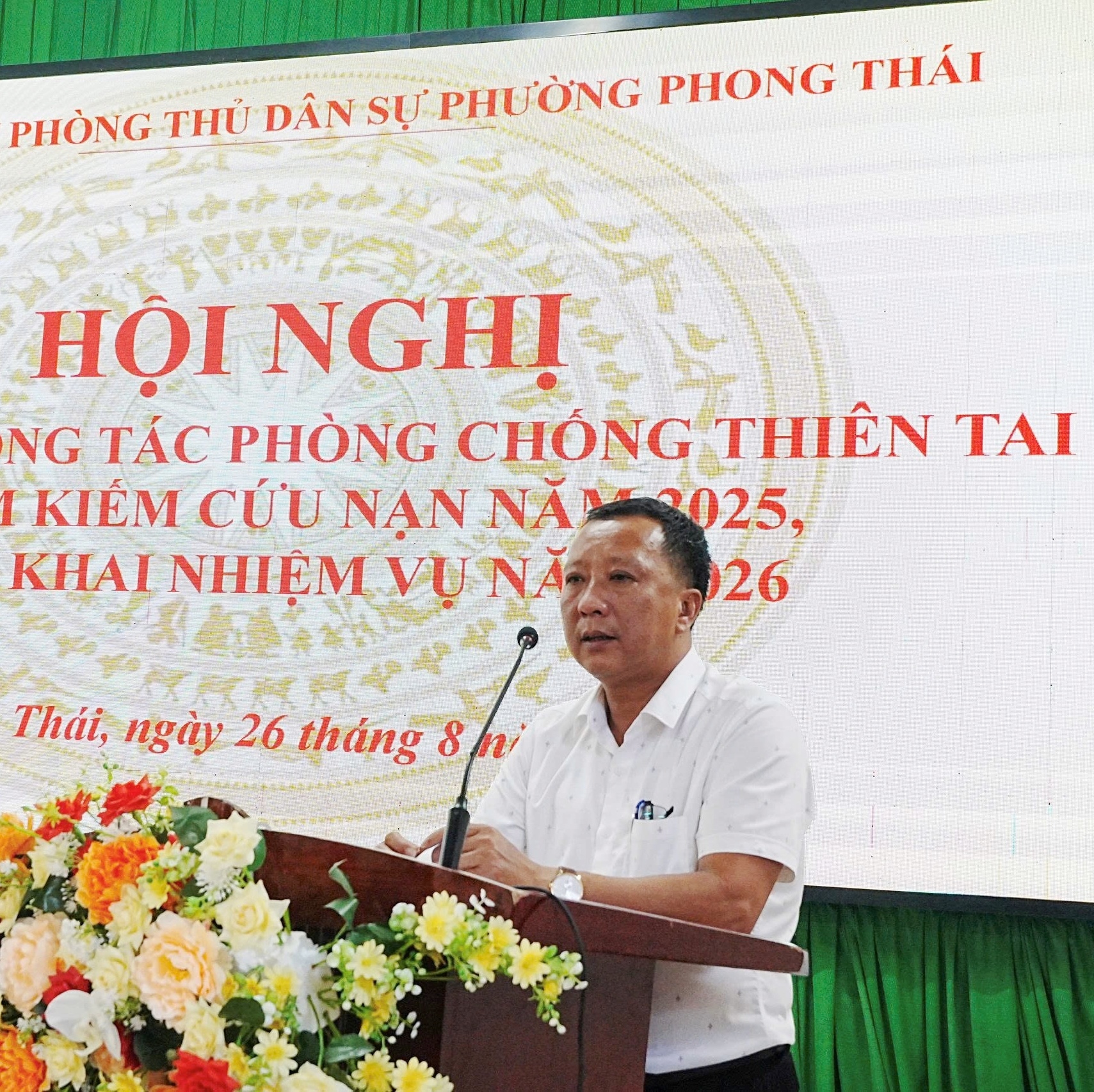 Phong Thái bàn giải pháp giảm thiểu thiệt hại do thiên tai