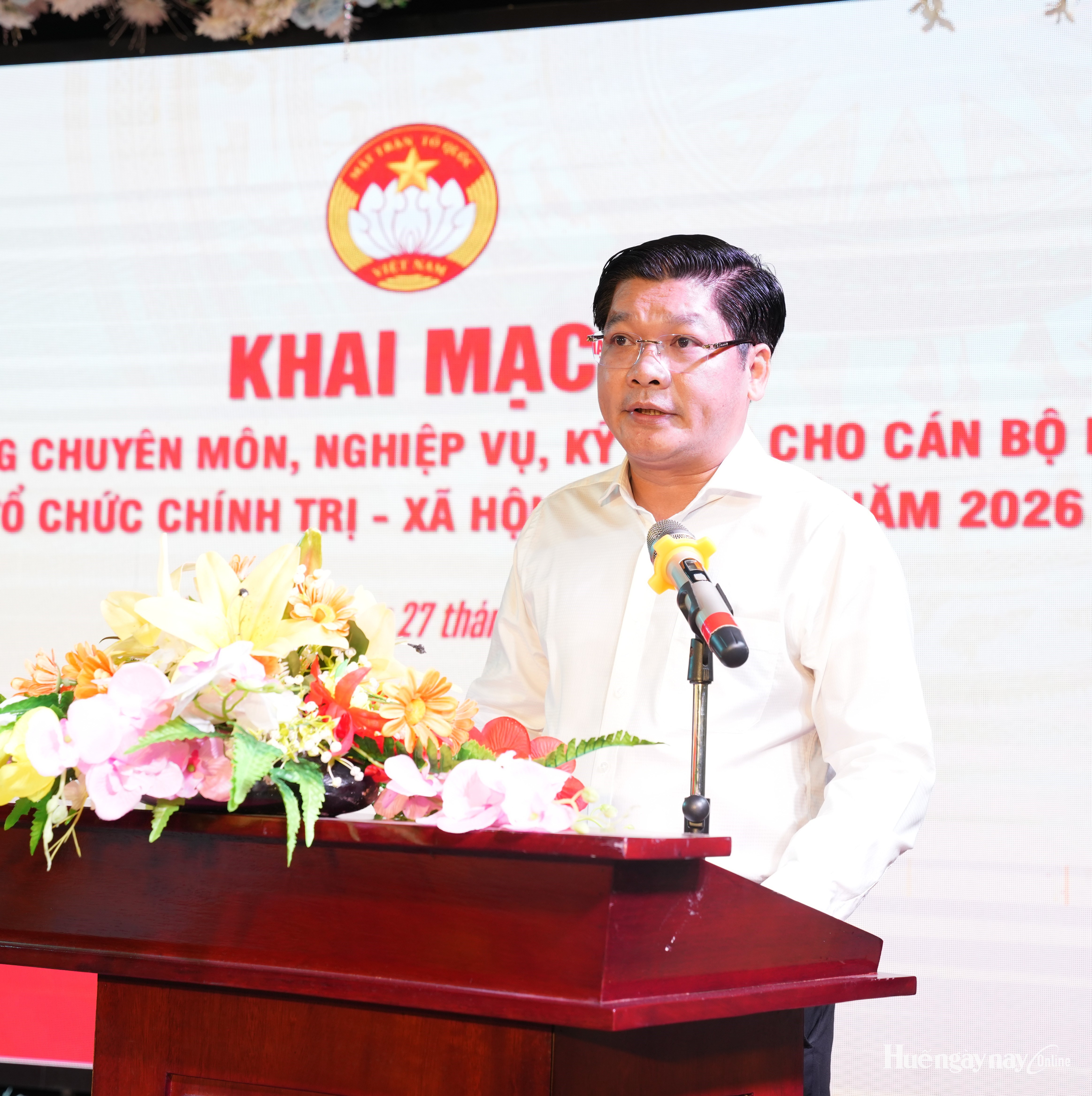Hơn 400 cán bộ Mặt trận và đoàn thể được bồi dưỡng kỹ năng