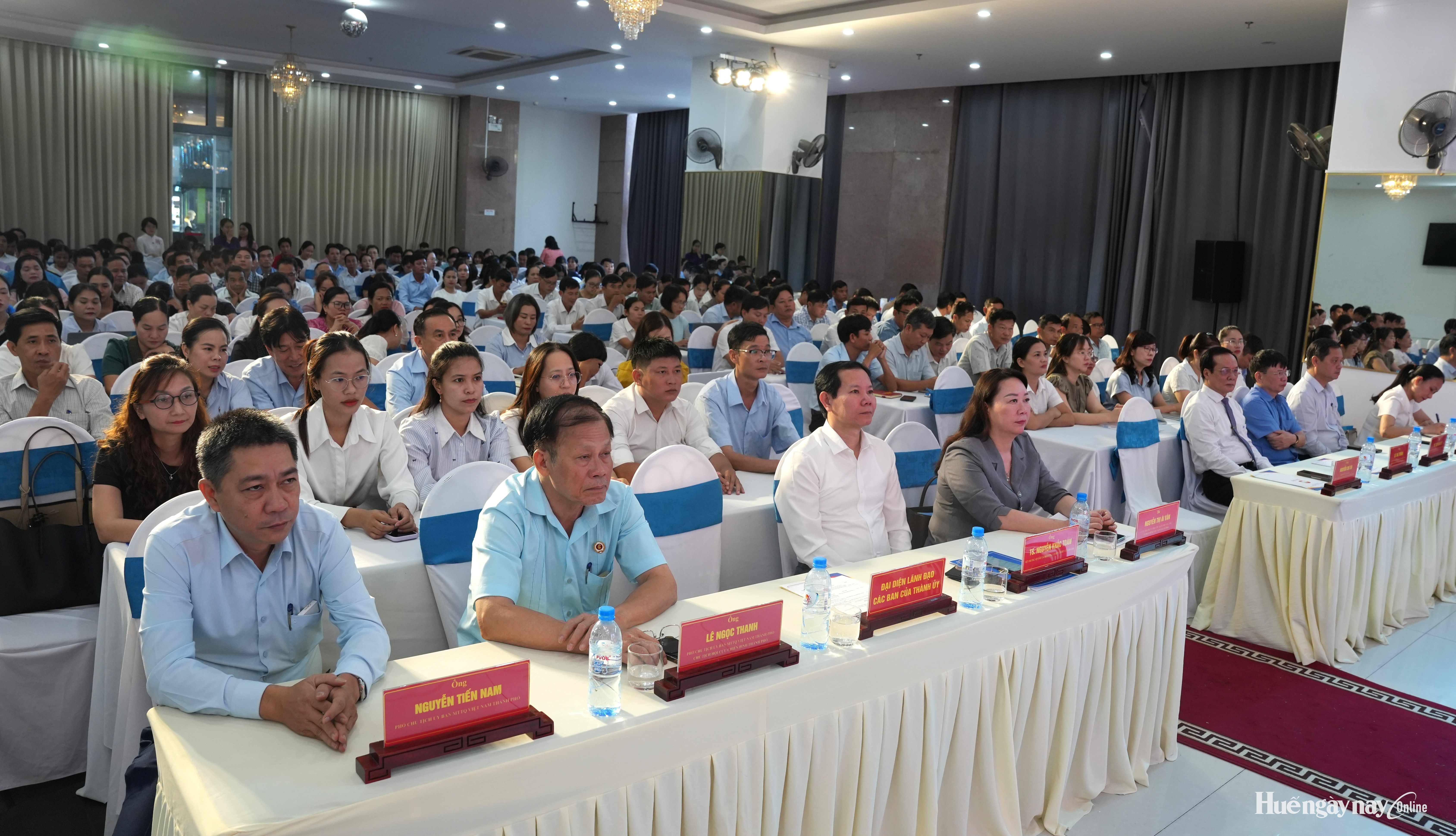 Hơn 400 cán bộ Mặt trận và đoàn thể được bồi dưỡng kỹ năng