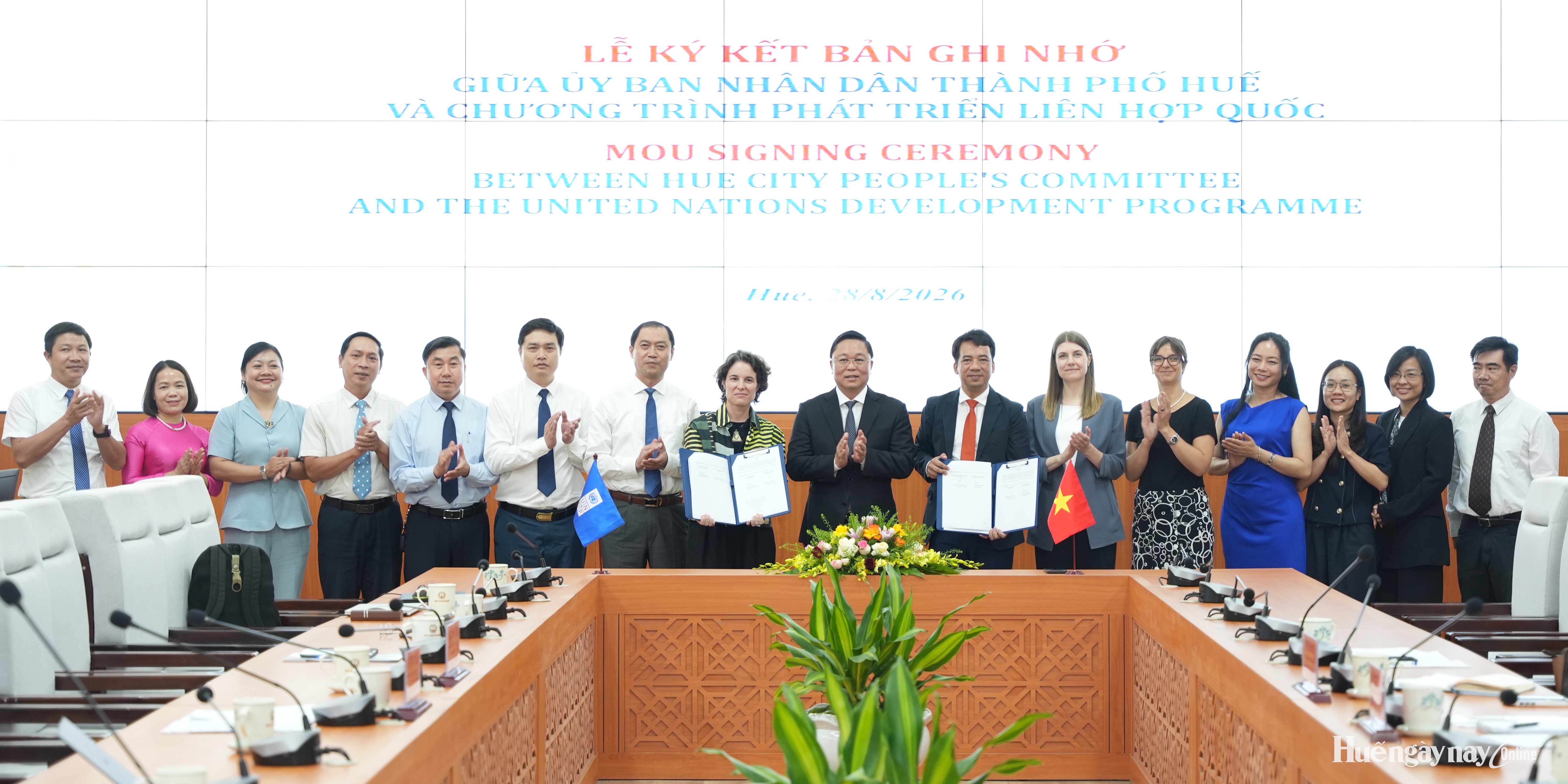 TP Huế và UNDP tăng cường hợp tác phát triển bền vững