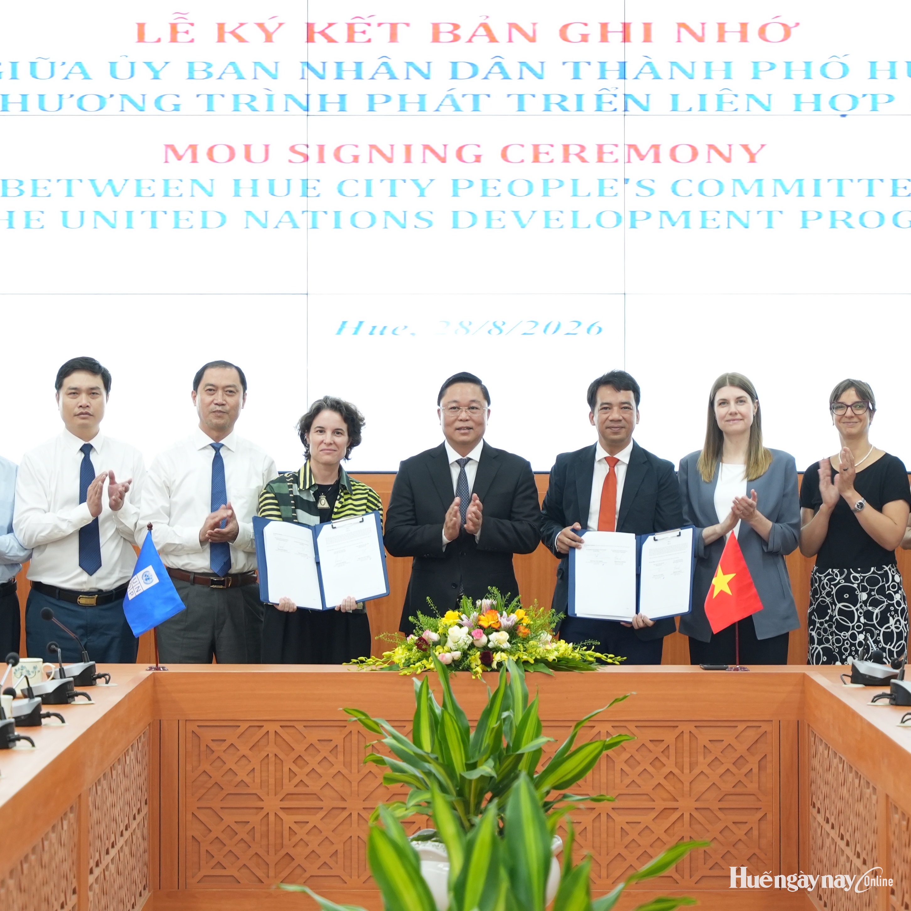 TP Huế và UNDP tăng cường hợp tác phát triển bền vững