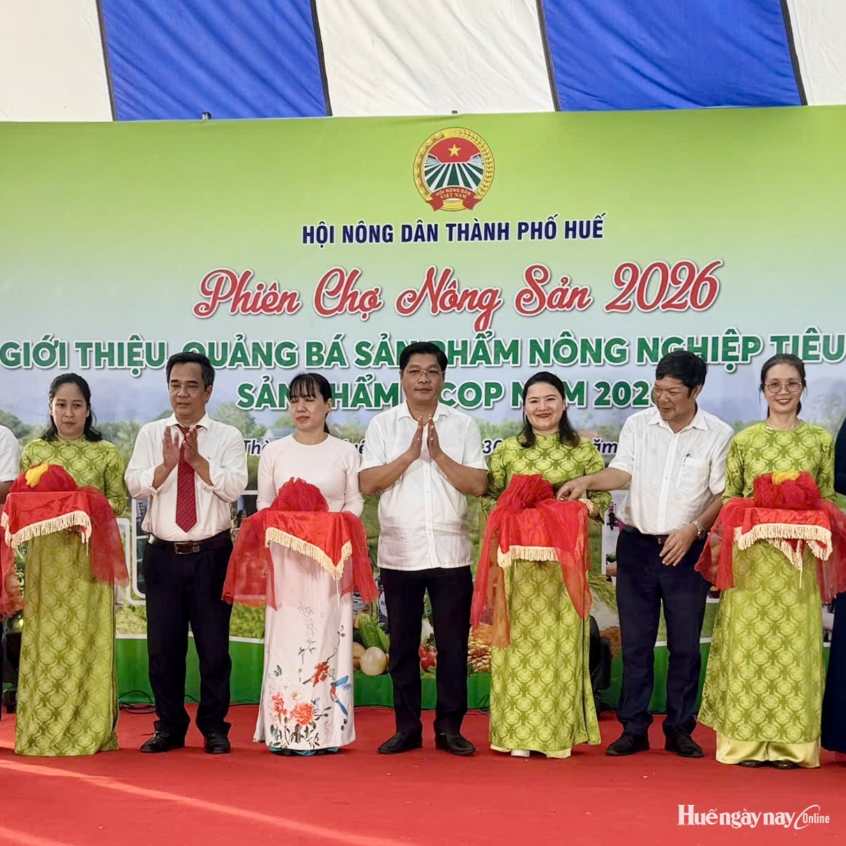 40 gian hàng tham gia Phiên chợ nông sản Huế năm 2026