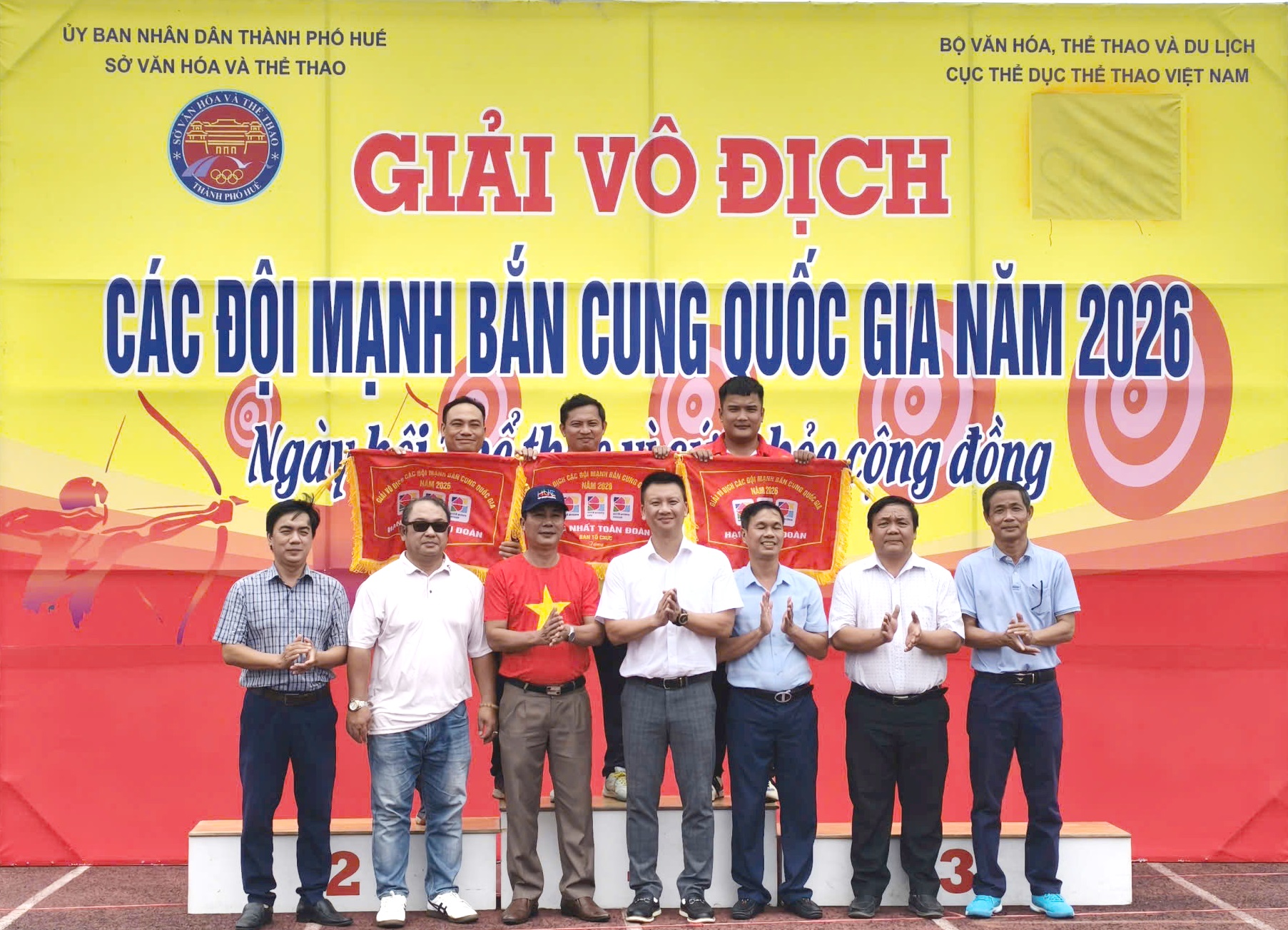 Bắn cung Huế hoàn thành chỉ tiêu tại giải vô địch các đội mạnh Quốc gia 2026