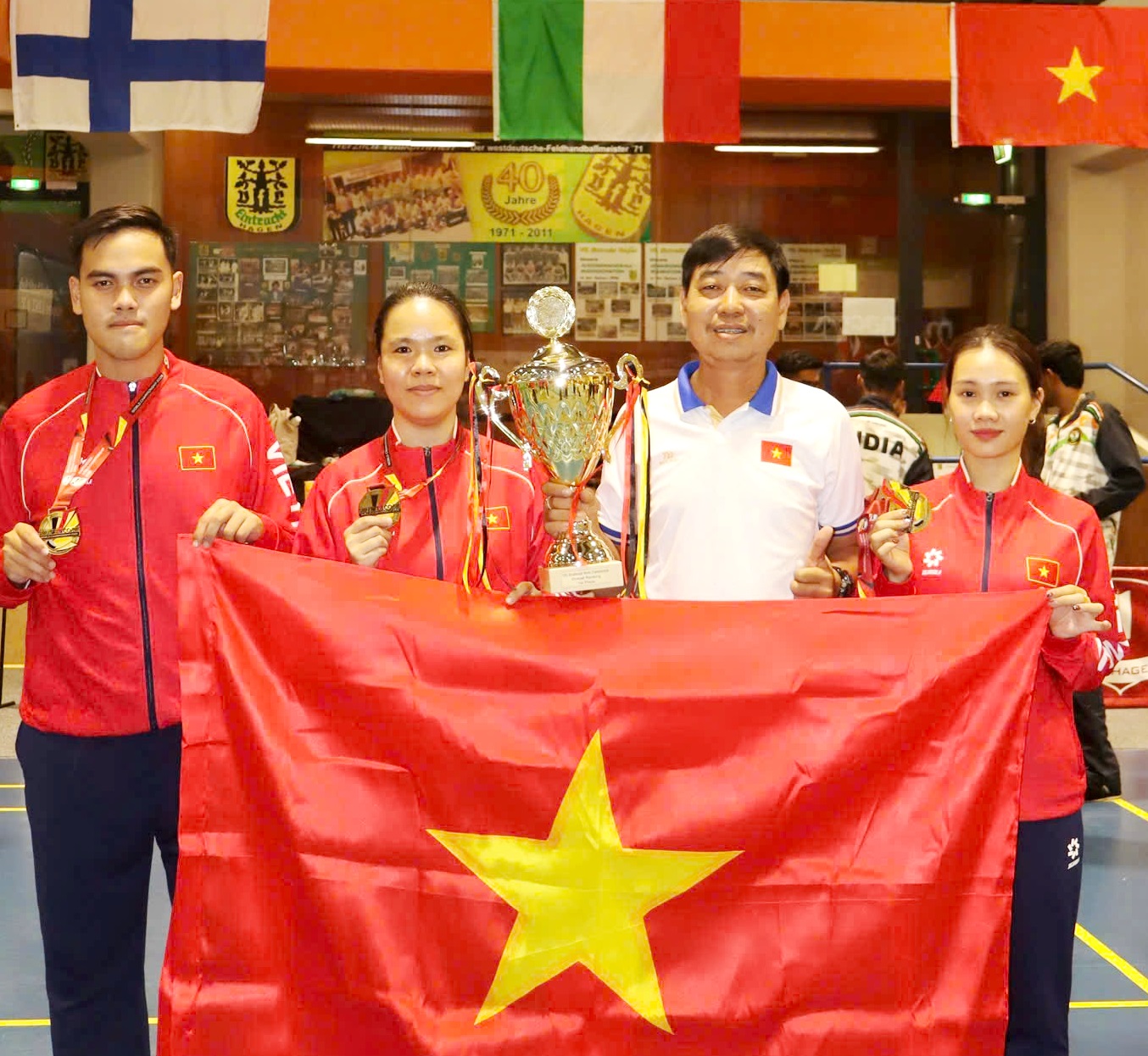 Đá cầu Huế thắng lớn tại giải vô địch thế giới 2026
