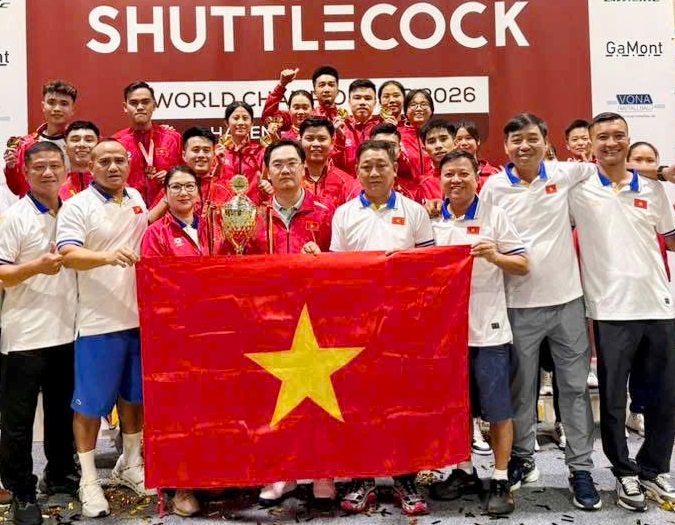 Đá cầu Huế thắng lớn tại giải vô địch thế giới 2026