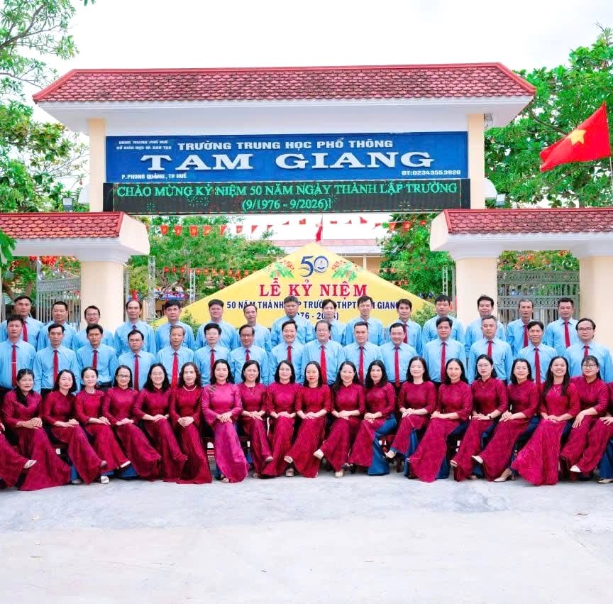 Trường THPT Tam Giang kỷ niệm 50 năm thành lập
