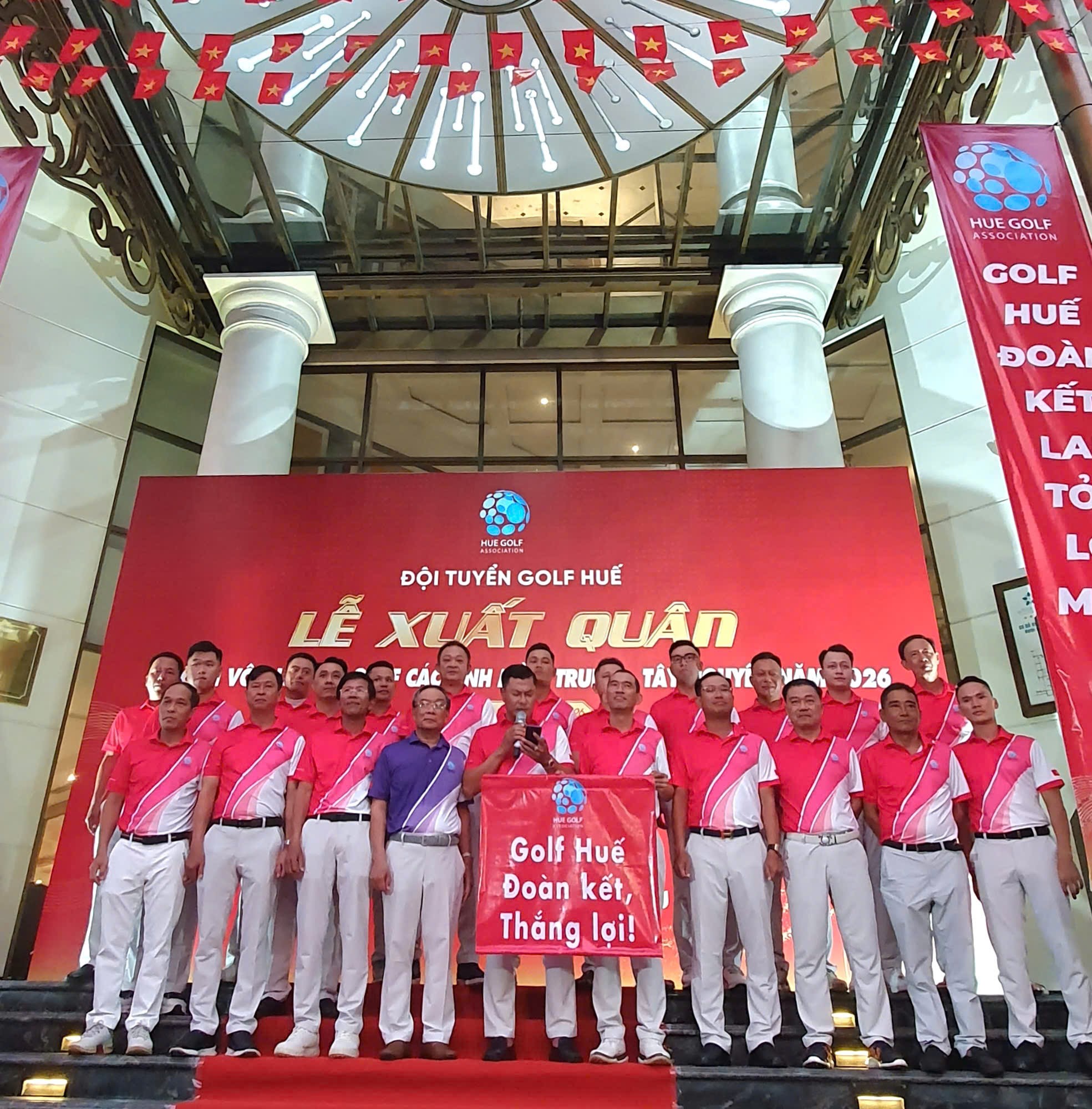 Hội Golf Huế xuất quân dự giải vô địch miền Trung - Tây Nguyên 2026
